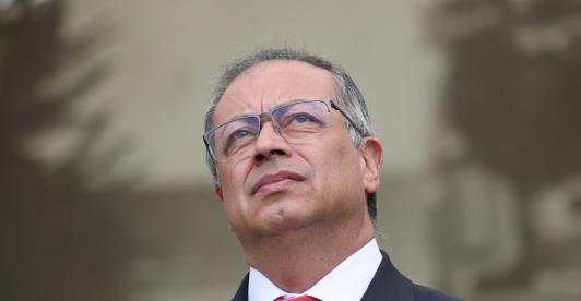 Según el Presidente Petro, el brote se originó en los bosques de Galilea, al sur de Villarrica, Tolima. / Foto: Presidencia de la República.
