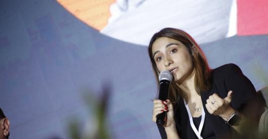 Gracias por ser la voz de los pobres, los migrantes, los más afligidos: Canciller laura Sarabia