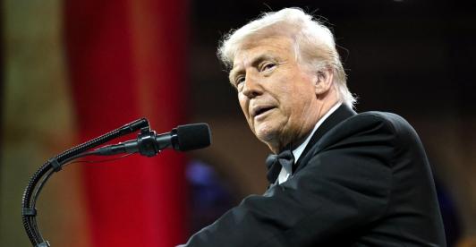 Donald Trump y sus decisiones con la Universidad de Harvard. / Foto: AFP.
