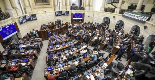 El panorama es estrecho y el margen de diferencia podría ser mínimo. / Foto: Congreso de la República.