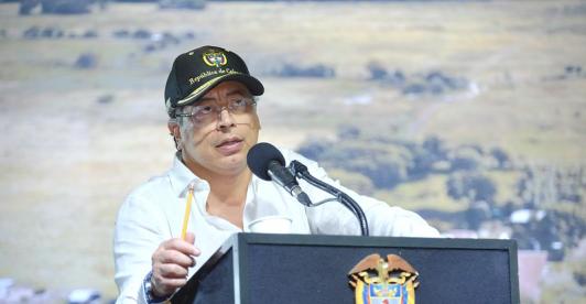 El mandatario subrayó que la voluntad del pueblo debe ser escuchada, y que el diálogo sigue siendo una salida posible. / Foto: Presidencia de la República.