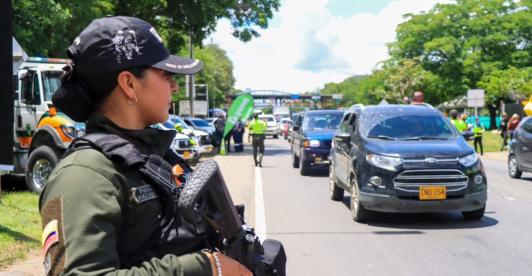 La estructura delictiva se caracteriza por prácticas violentas y el uso de menores de edad en actividades extorsivas. / Foto: Policía de Colombia.