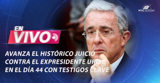 Para esta jornada están citados Frank Giovanny Gutiérrez, técnico investigador del CTI; Mario Humberto Jiménez; y Nicolás Jurado Monsalve, excompañero de celda de Juan Guillermo Monsalve. / RTVC Noticias.