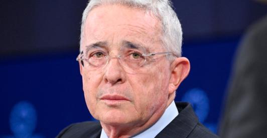 Juicio a Álvaro Uribe Vélez. / Foto: AFP.