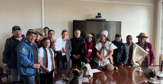 Acuerdos del Gobierno con la Minga Indígena. / Foto: X Armando Benedetti.