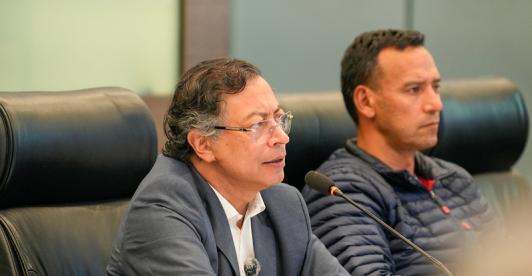Presidente durante Consejo de Seguridad.