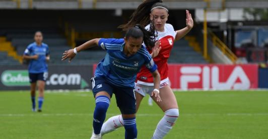 Liga Femenina: el clásico entre Millos y Santa Fe se verá por Señal Colombia
