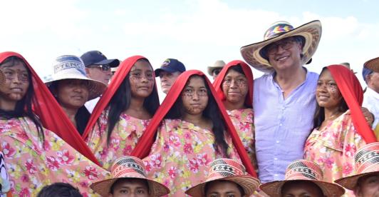 Petro sobre la desnutrición infantil. / Foto: Presidencia.