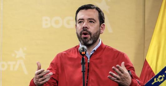 Alcalde Carlos Fernando Galán.