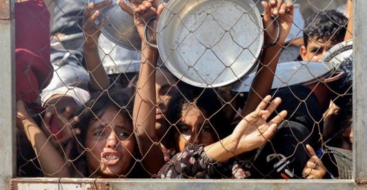 Hambruna en Gaza: un cuarto de los niños pequeños sufren de malnutrición