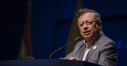 Petro habló sobre gesto de puño arriba
