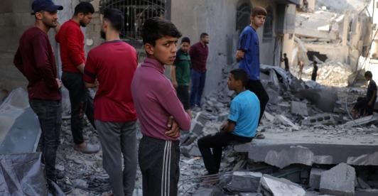 Nuevos bombardeos en gaza. / Foto: AFP.