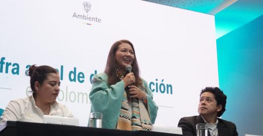 Ministra de Ambiente