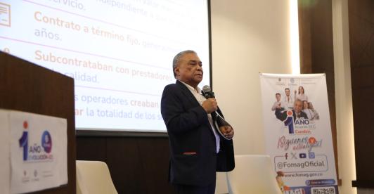 Vicepresidente del FOMAG.