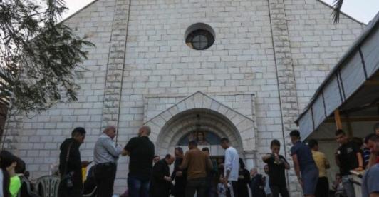 Iglesia católica en Gaza. / Foto: Vatican News.