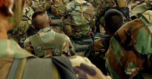 Militares investigados. / Foto: AFP.