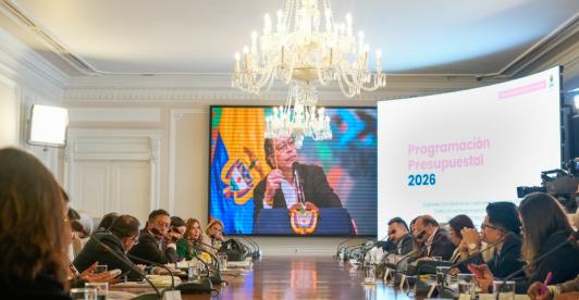 Ley de financiamiento. / Foto: Presidencia.
