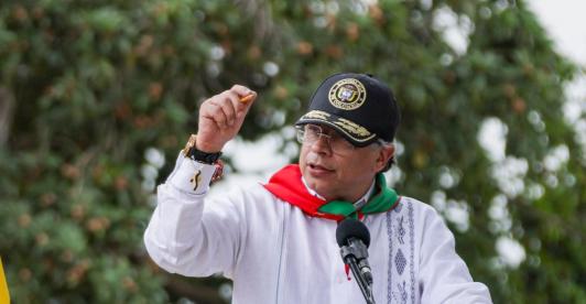 Presidente Petro sobre sanción a juez de Brasil. / Foto: Presidencia.