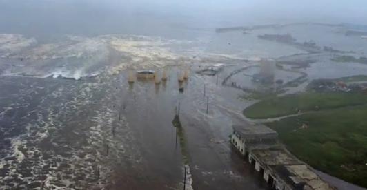Alerta por tsunami en el pacífico colombiano. / Foto: AFP.