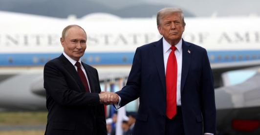 Donald Trump y Vladimir Putin.