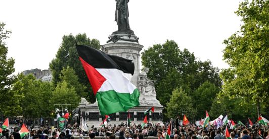 Reconocimiento al estado de Palestina. / Foto: AFP.
