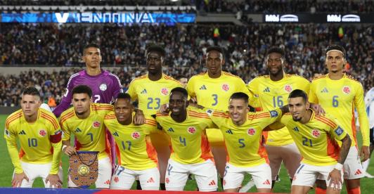 Convocados selección Colombia. / Foto: AFP.