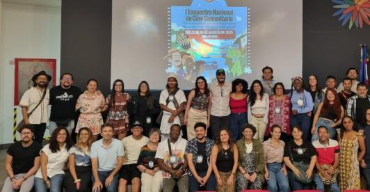 Cine comunitario en Cali. / Foto: Cortesía.