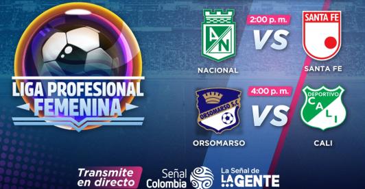 Liga femenina por Señal Colombia. / Foto: RTVC.