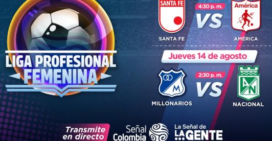 Liga femenina por Señal Colombia. / Foto: RTVC.
