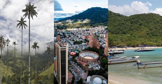 Turismo en Colombia. / Fotos: Pixabay. 