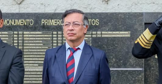 Presidente Petro sobre el asesinato de Miguel Uribe. / Foto: Presidencia.