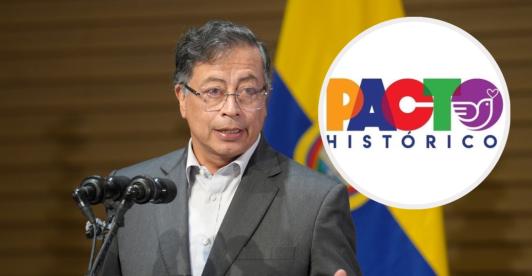 Petro sobre el Pacto Histórico. / Fotos: Presidencia y Pacto.