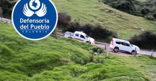 Defensoría sobre Valeria Afanador. / Foto: Alcaldía Cajicá y Defensoría.