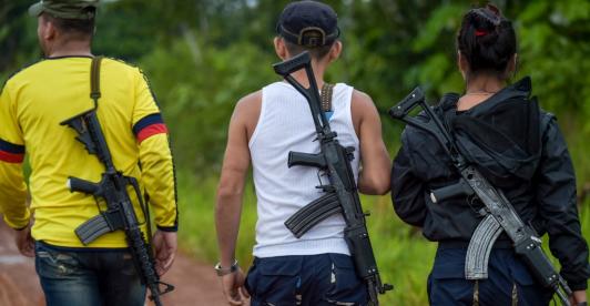 Disidentes de las FARC en Guaviare.