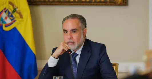 Ministro Benedetti califica como una decisión “política” la descertificación de Estados Unidos en lucha antidrogas