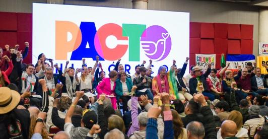 Convención nacional del Pacto Histórico, en Colombia