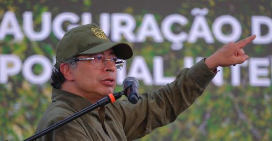 Presidente Petro en Manaos