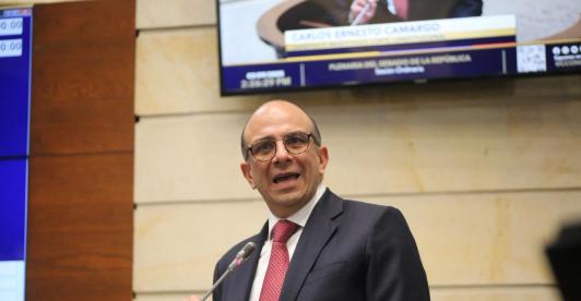 Magistrado Carlos Camargo.