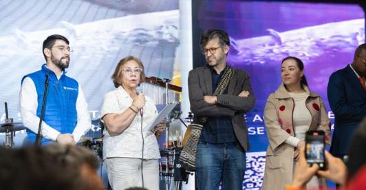 Casa Colombia en Nueva York. / Foto: Cancillería.