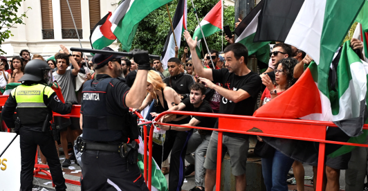 La Vuelta 2025: la etapa 11 no tuvo ganador por protestas en la meta