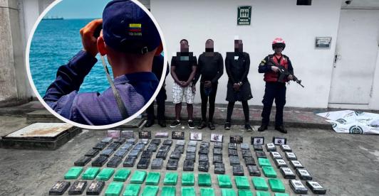 Logros contra el narcotráfico. / Fotos: Armada Nacional.