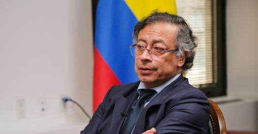 Presidente Petro sobre captura de 3 personas señaladas de conspiración. / Foto: Presidencia.