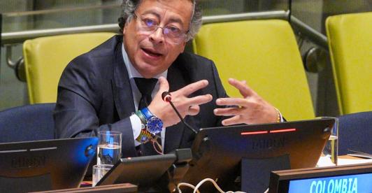 Presidente Petro en la ONU. / Foto: Presidencia.