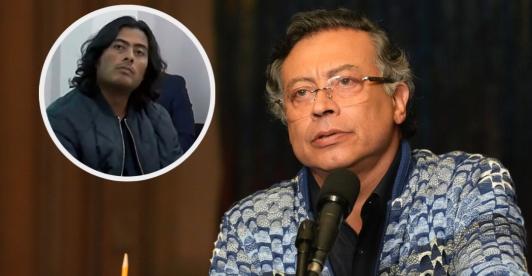 Petro sobre proceso penal contra Nicolás Petro. / Fotos: Presidencia y AFP.