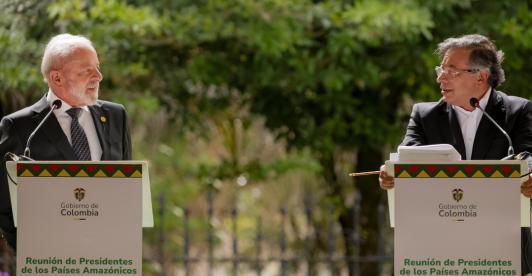 Petro viaja a Brasil sobre la declaratoria de Belém. / Foto: Presidencia.