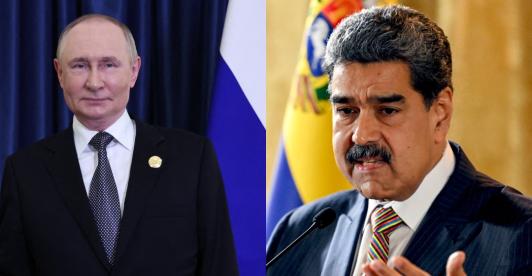 Rusia apoya a Venezuela. / Fotos: AFP.