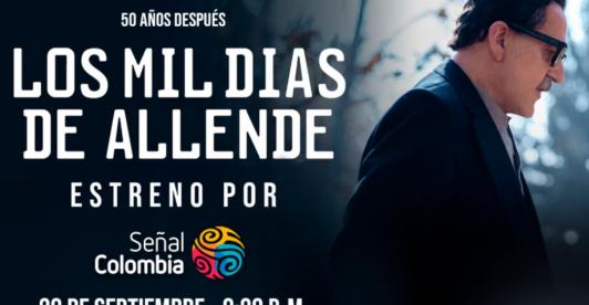 Serie los mil días de Allende. / Foto: RTVC.