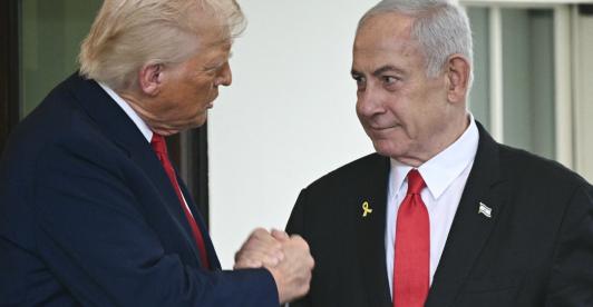 Trump sobre Israel. / Foto: AFP.