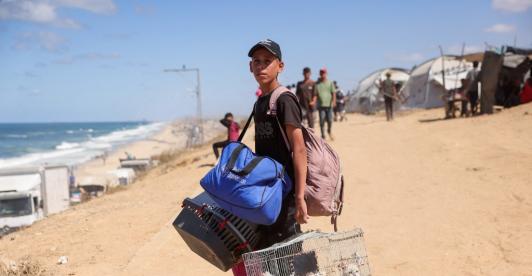 Israel impedirá el paso de residentes del sur hacia el norte de Gaza