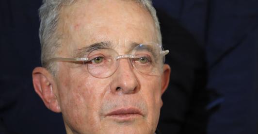 Álvaro Uribe Vélez.